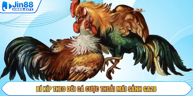 Bí kíp theo dõi cá cược thoải mái sảnh GA28